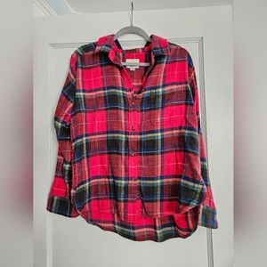 American Eagle Flannel Top
